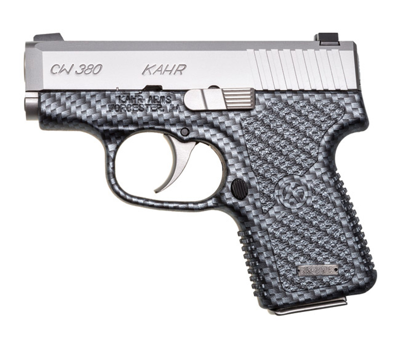 Kahr Arms CW380 Stainless / Black .380 ACP 2.58-inch 6Rd Fixed Sights